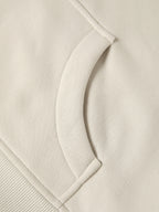 Cropped Half-Zip Sweatshirt