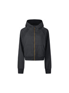 Cropped Zip-Through Hoodie