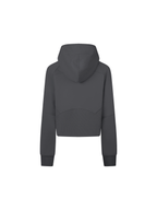 Cropped Zip-Through Hoodie