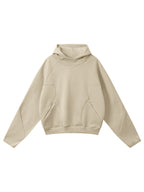 Curved Panel Raglan Hoodie