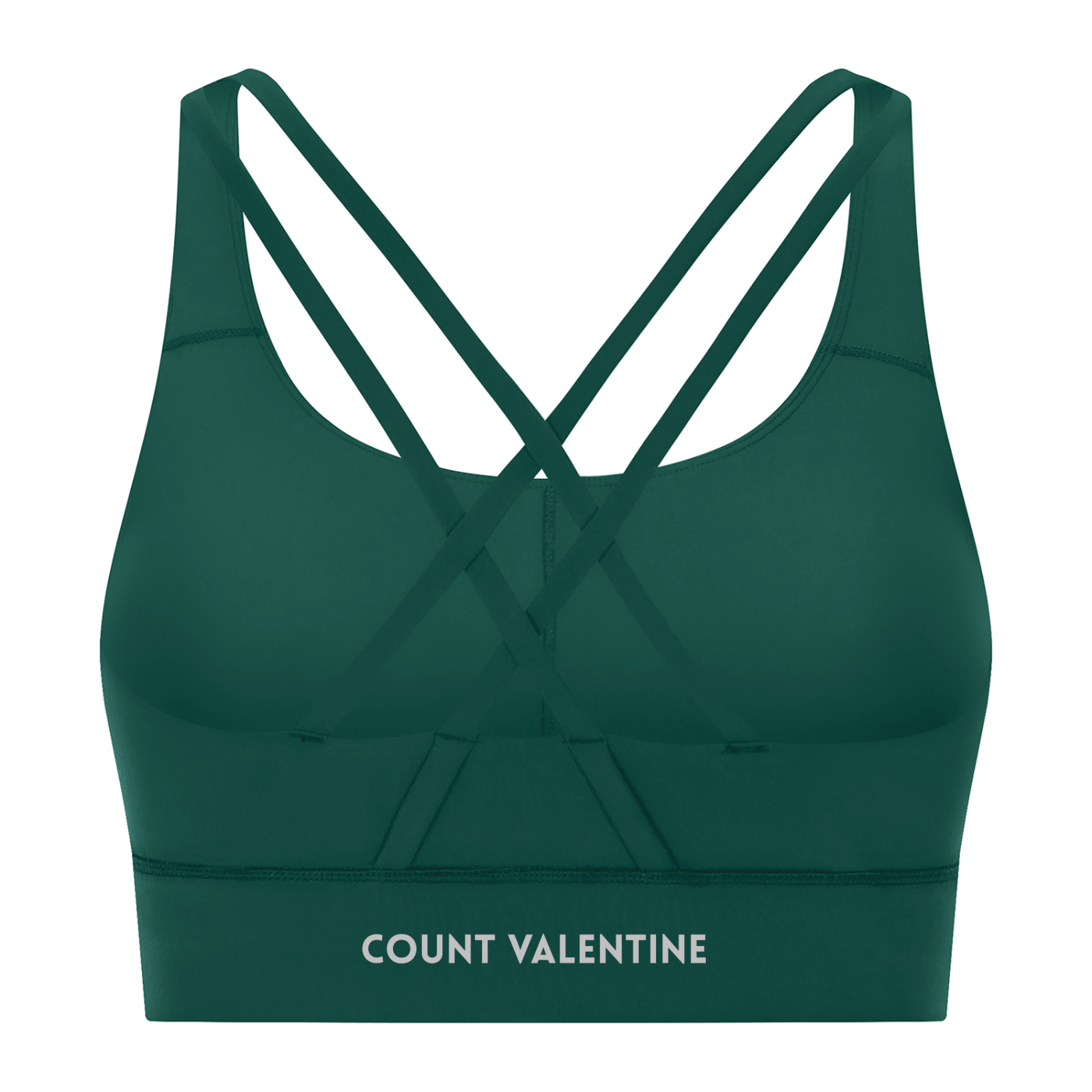 Strappy Criss-Cross Sports Bra