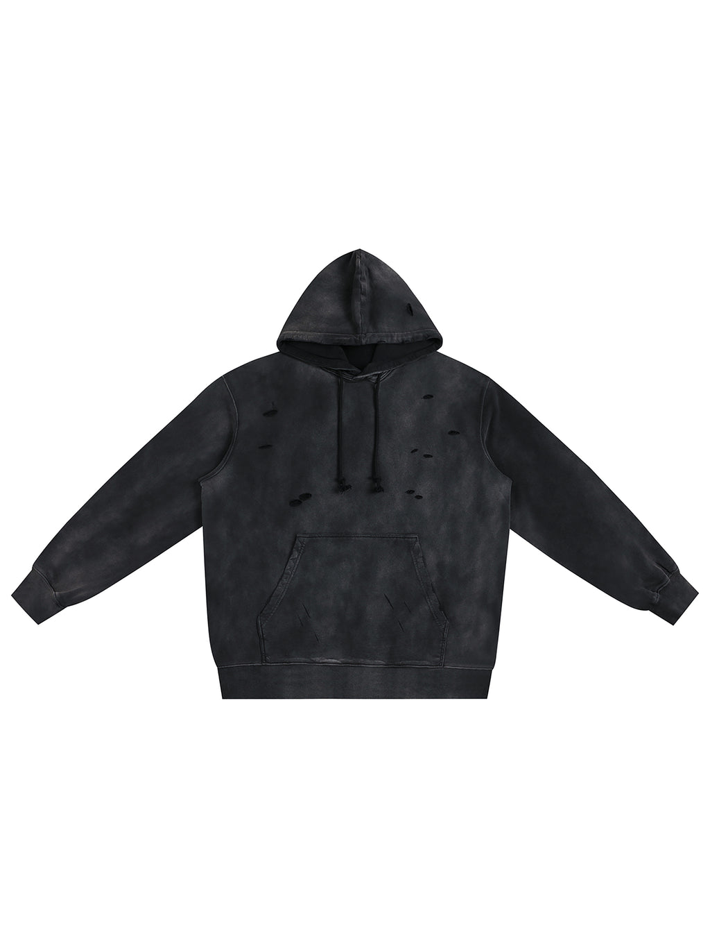 Distressed Vintage Wash Hoodie