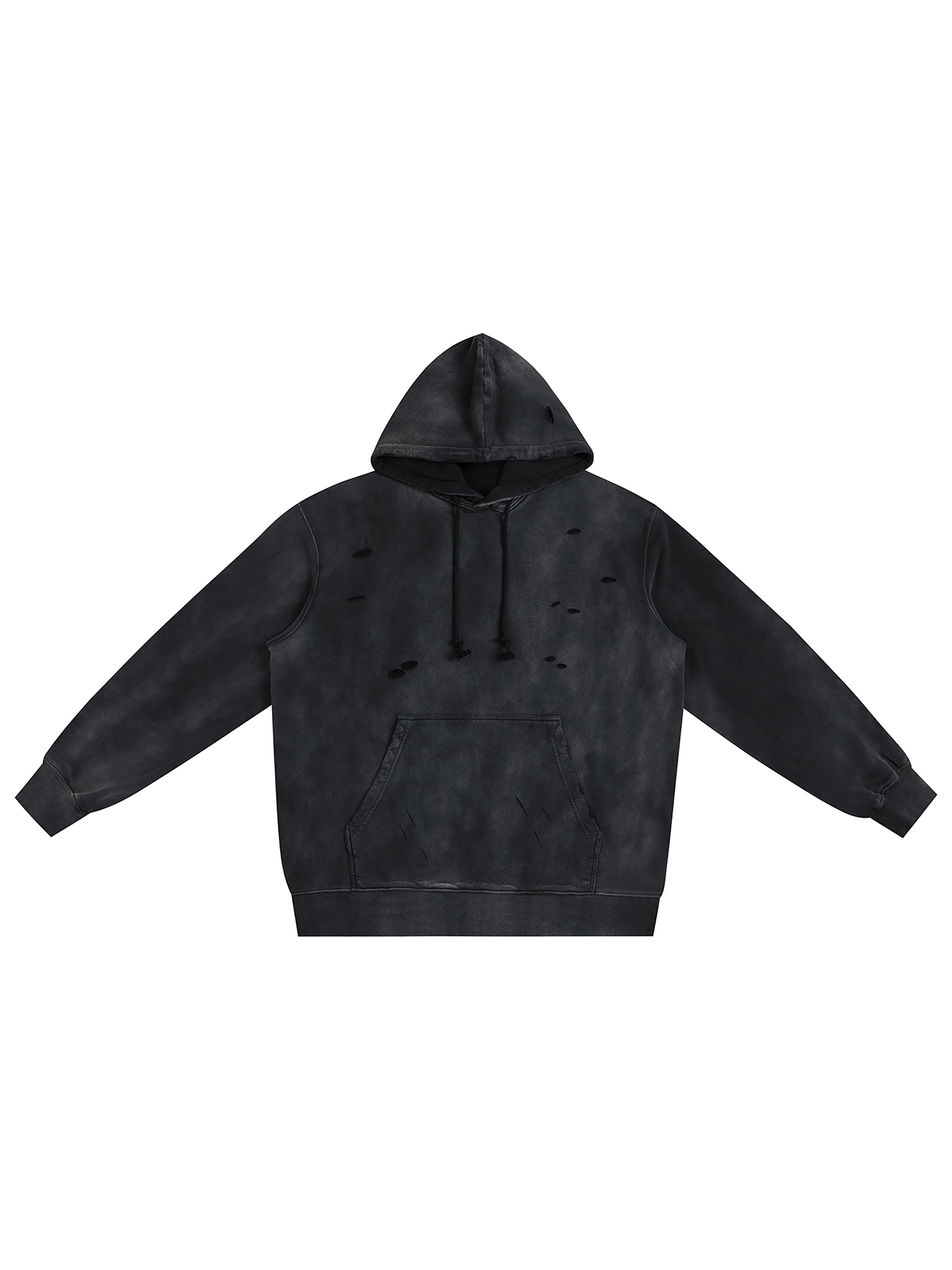 Distressed Vintage Wash Hoodie
