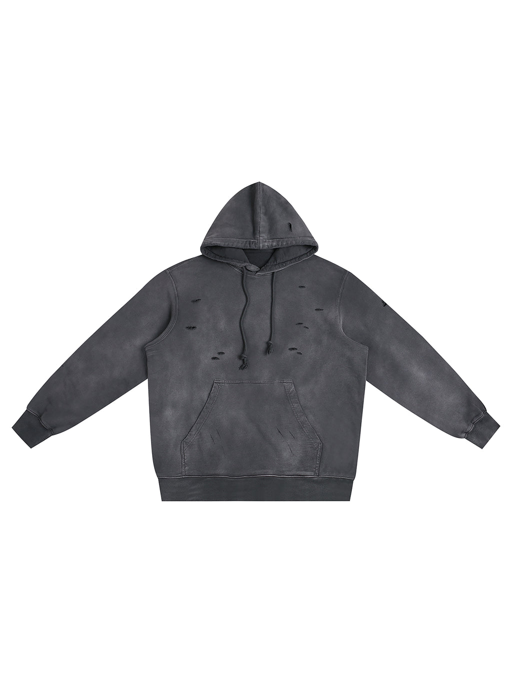 Distressed Vintage Wash Hoodie