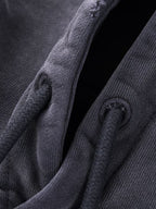 Distressed Vintage Wash Hoodie