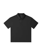 Drop Shoulder Short-Sleeve Polo