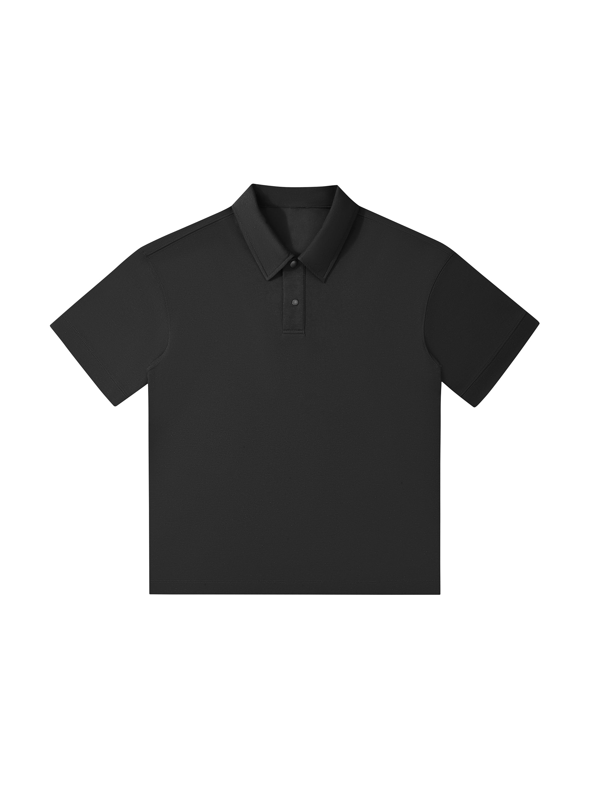 Drop Shoulder Short-Sleeve Polo