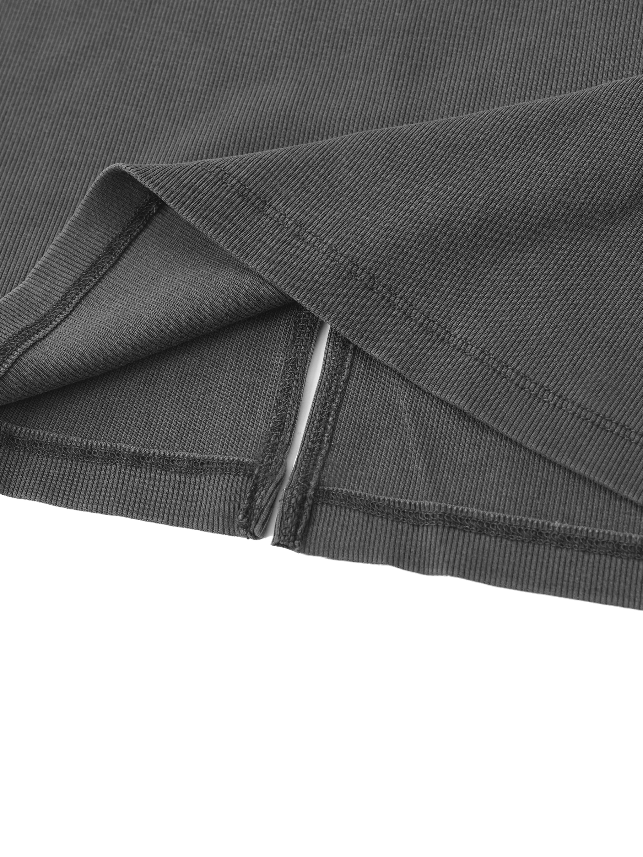 Dyed Washed Slit Maxi Dress