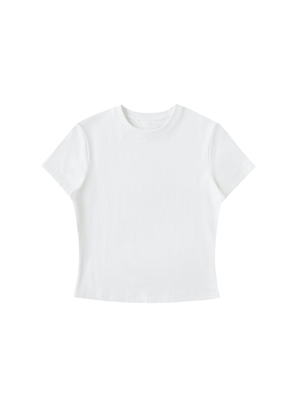Essential Bodycon Crewneck T-Shirt