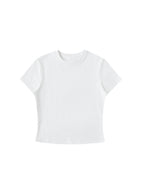 Essential Bodycon Crewneck T-Shirt