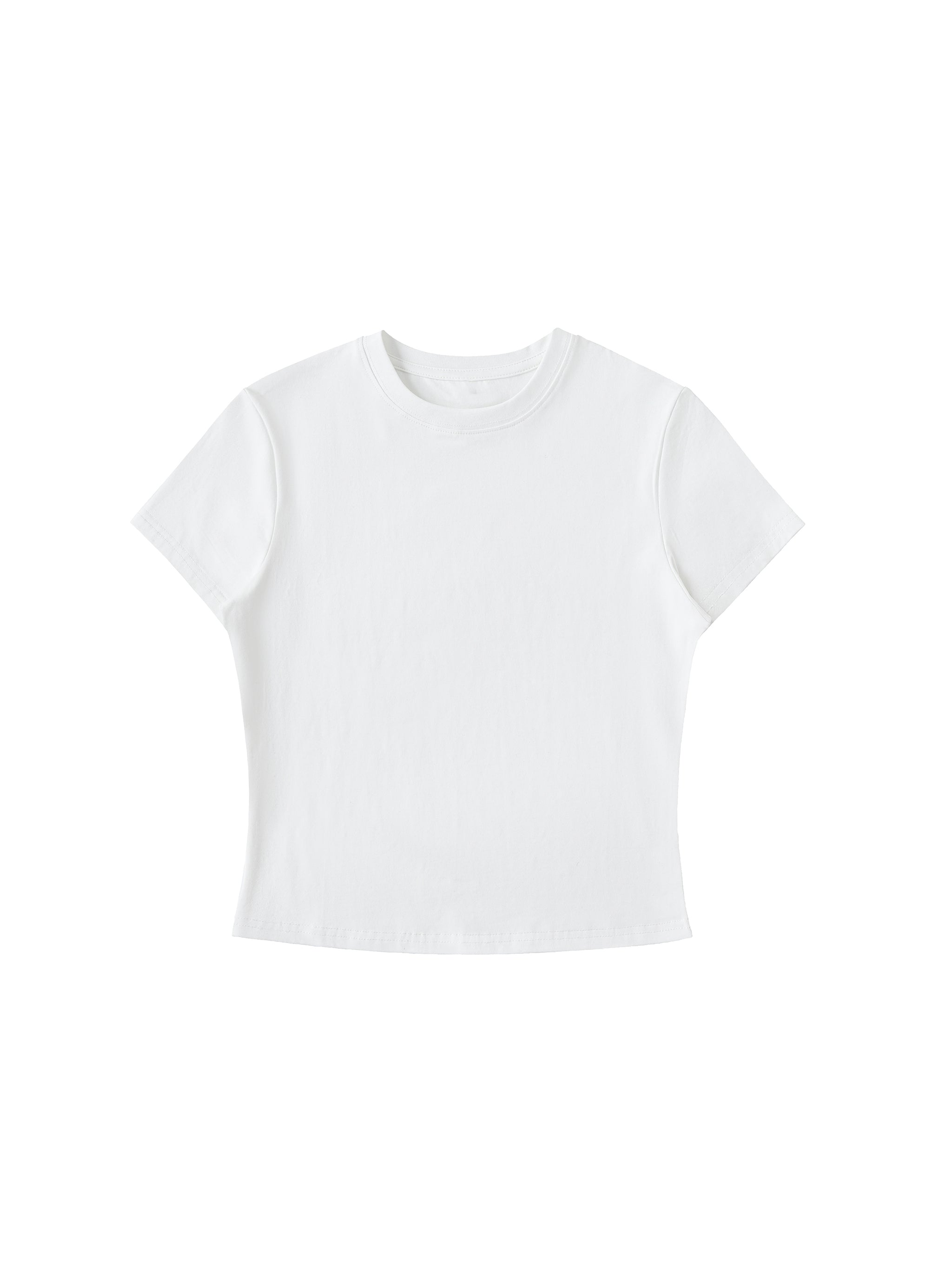 Essential Bodycon Crewneck T-Shirt