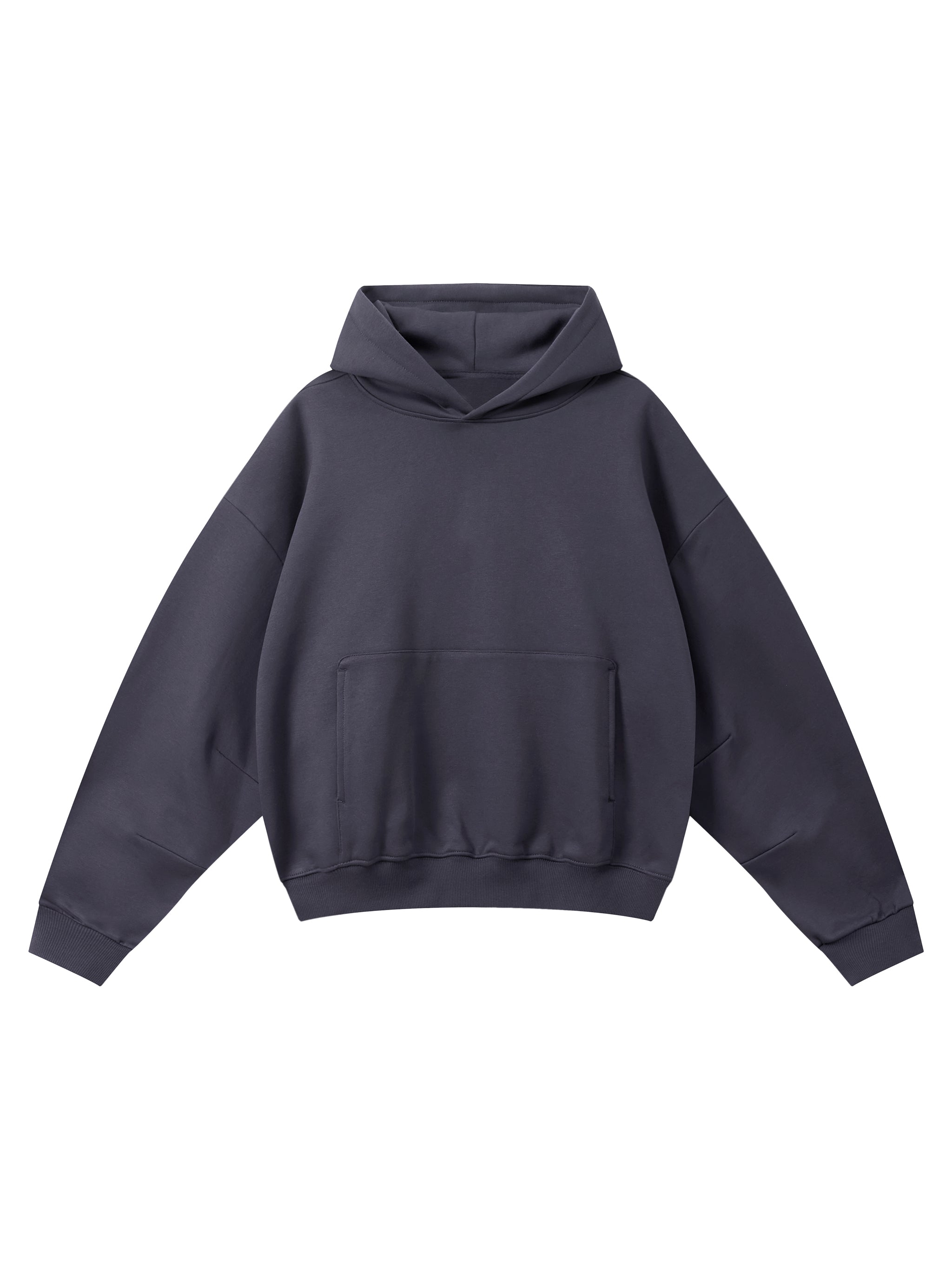 Essential Boxy Darted Sleeve Hoodie
