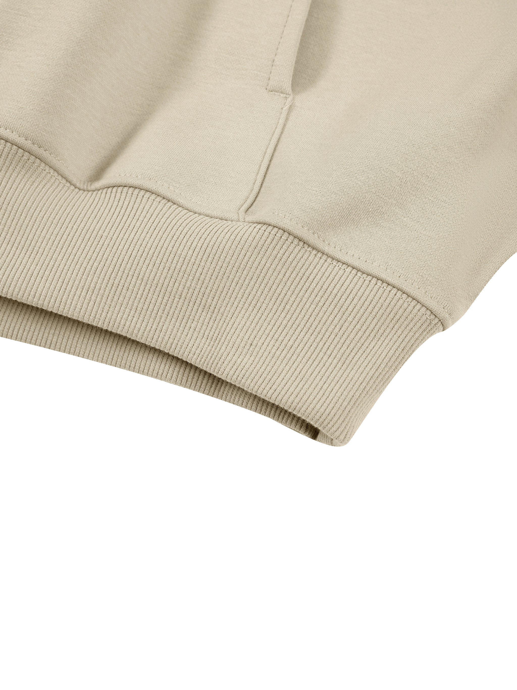 Essential Boxy Darted Sleeve Hoodie