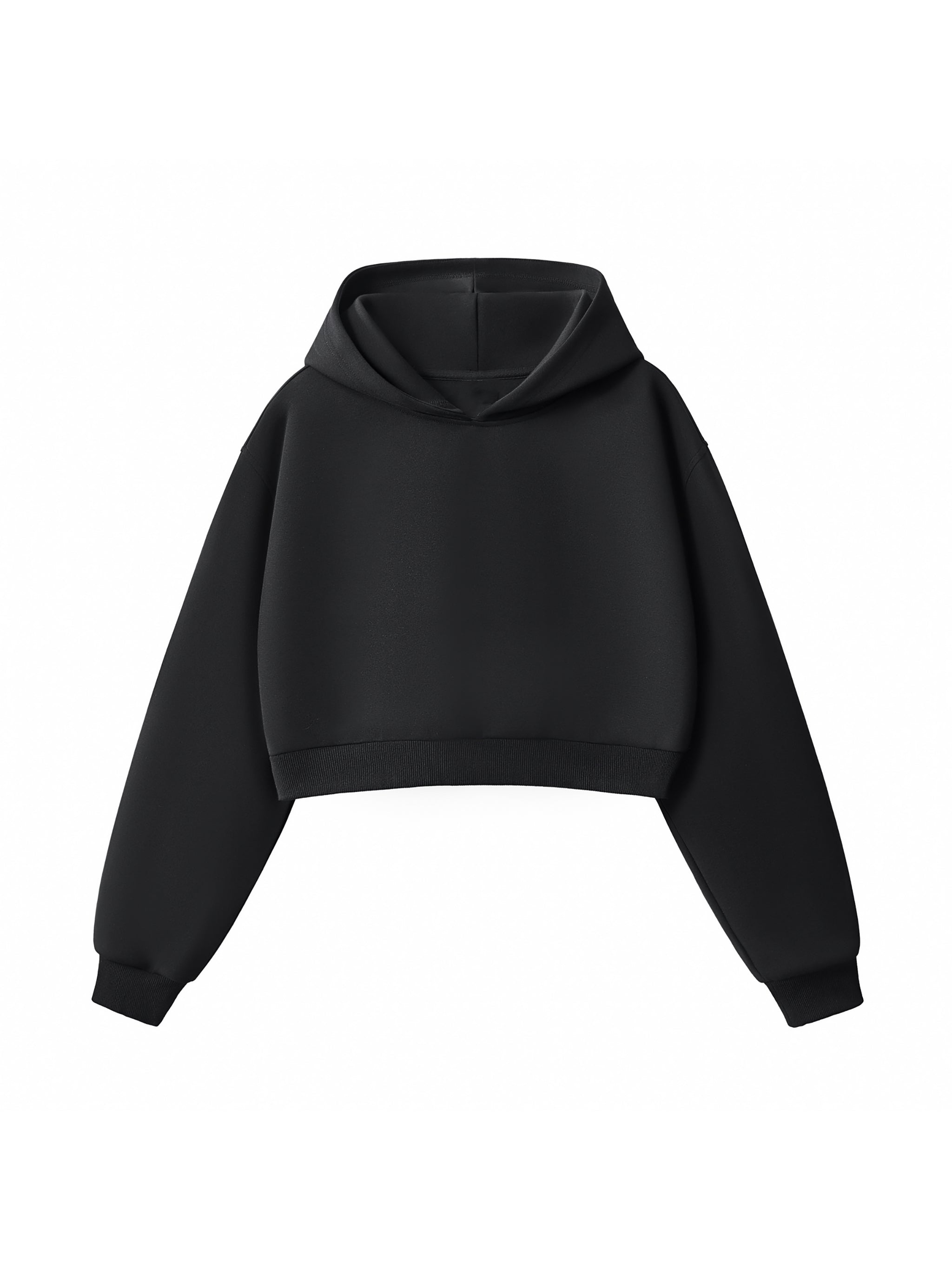 Essential Cropped Hoodie