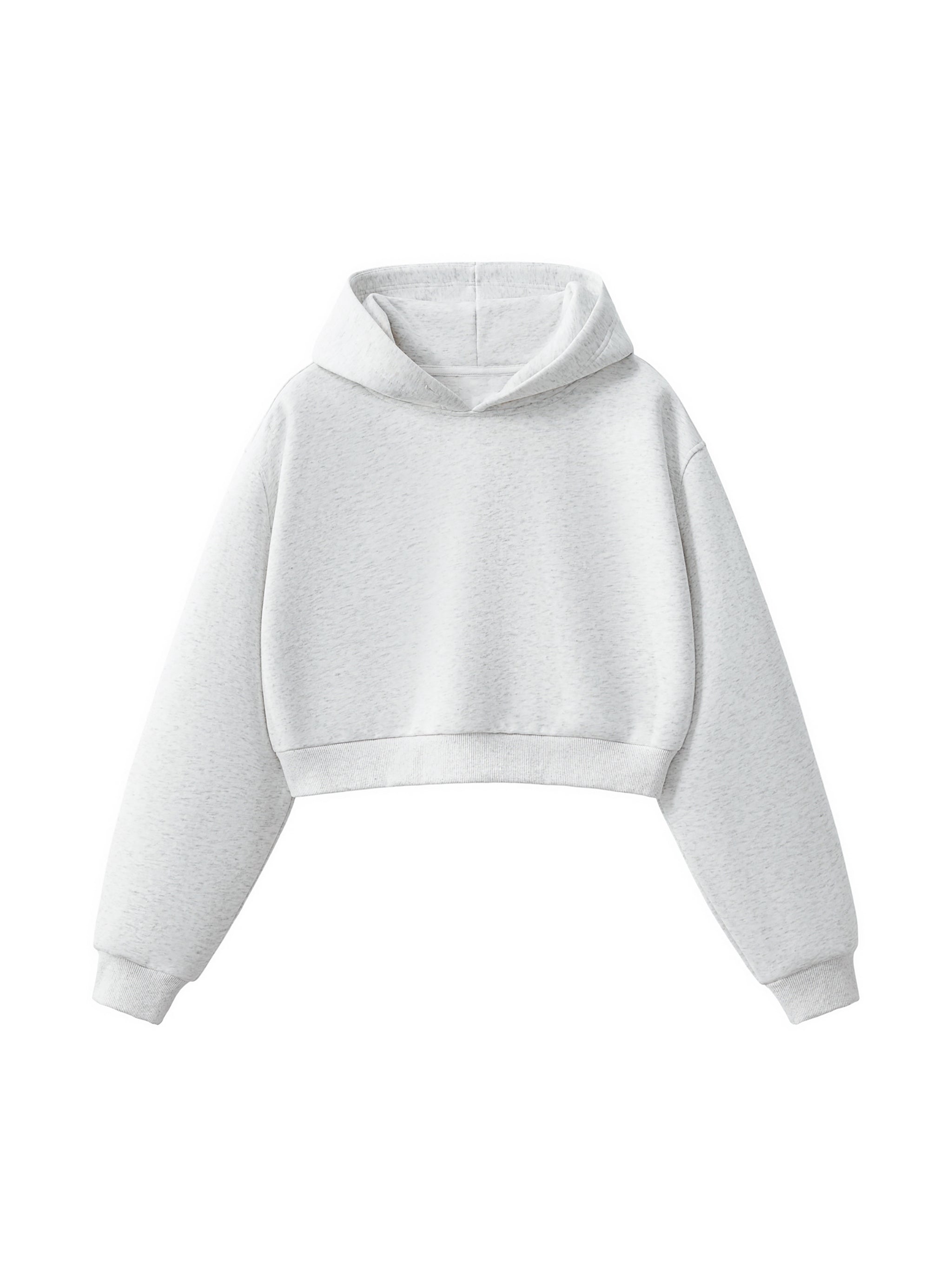 Essential Cropped Hoodie