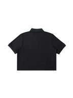 Essential Cropped Polo Shirt