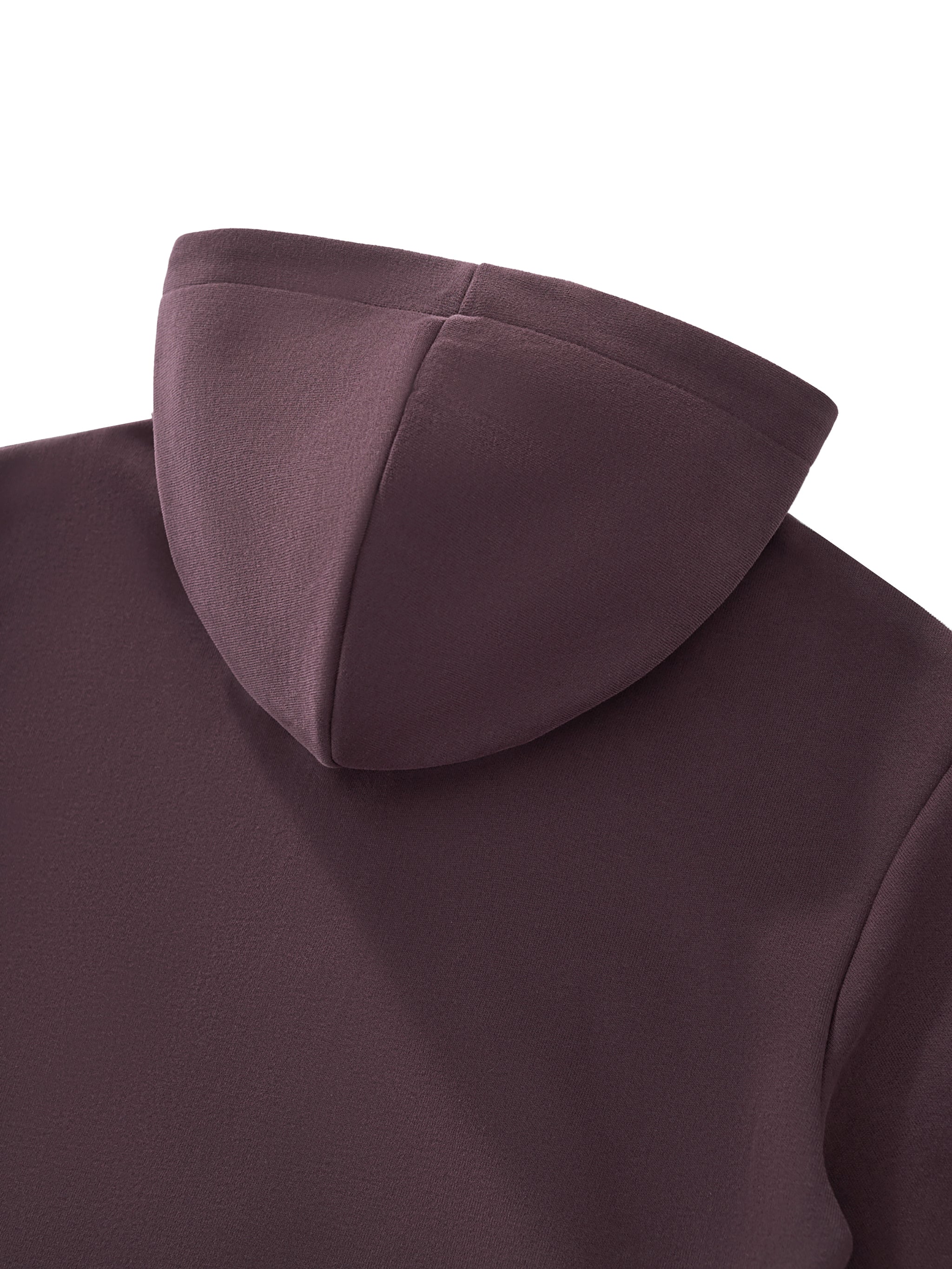Essential Cropped Zip-Up Hoodie