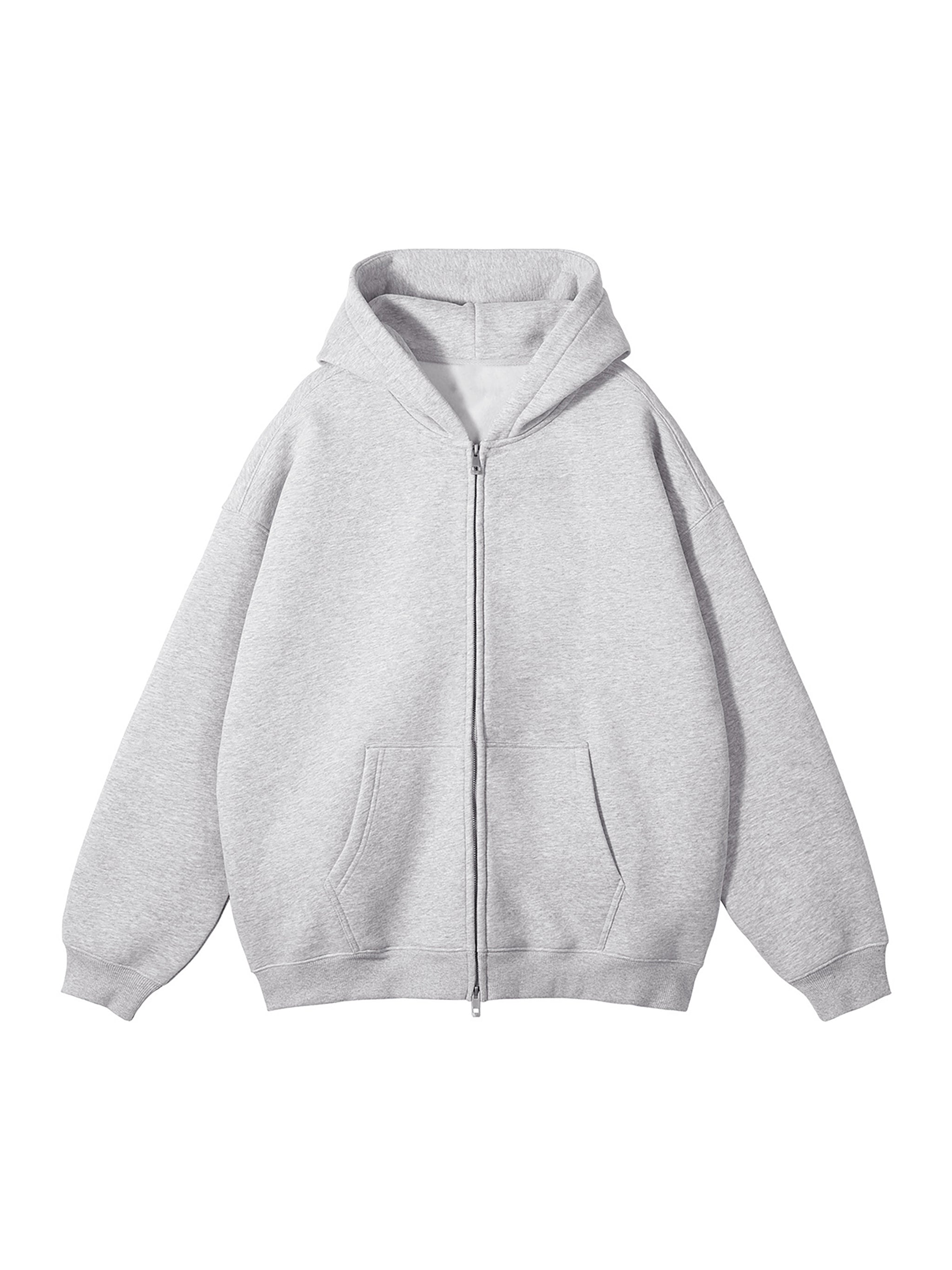 Essential Fleece Zip-Through Hoodie