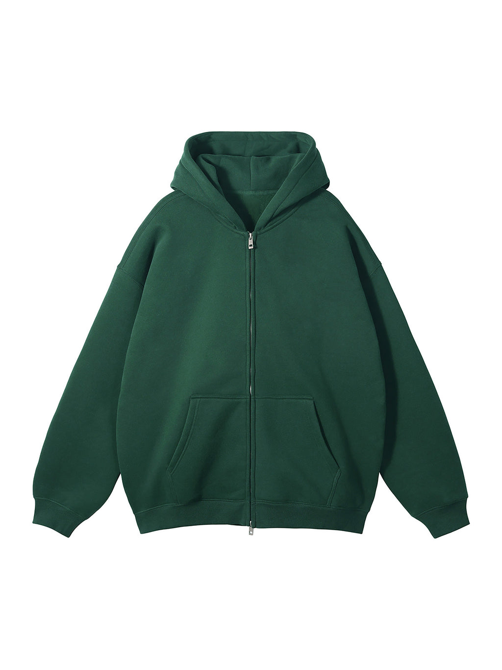 Essential Fleece Zip-Through Hoodie