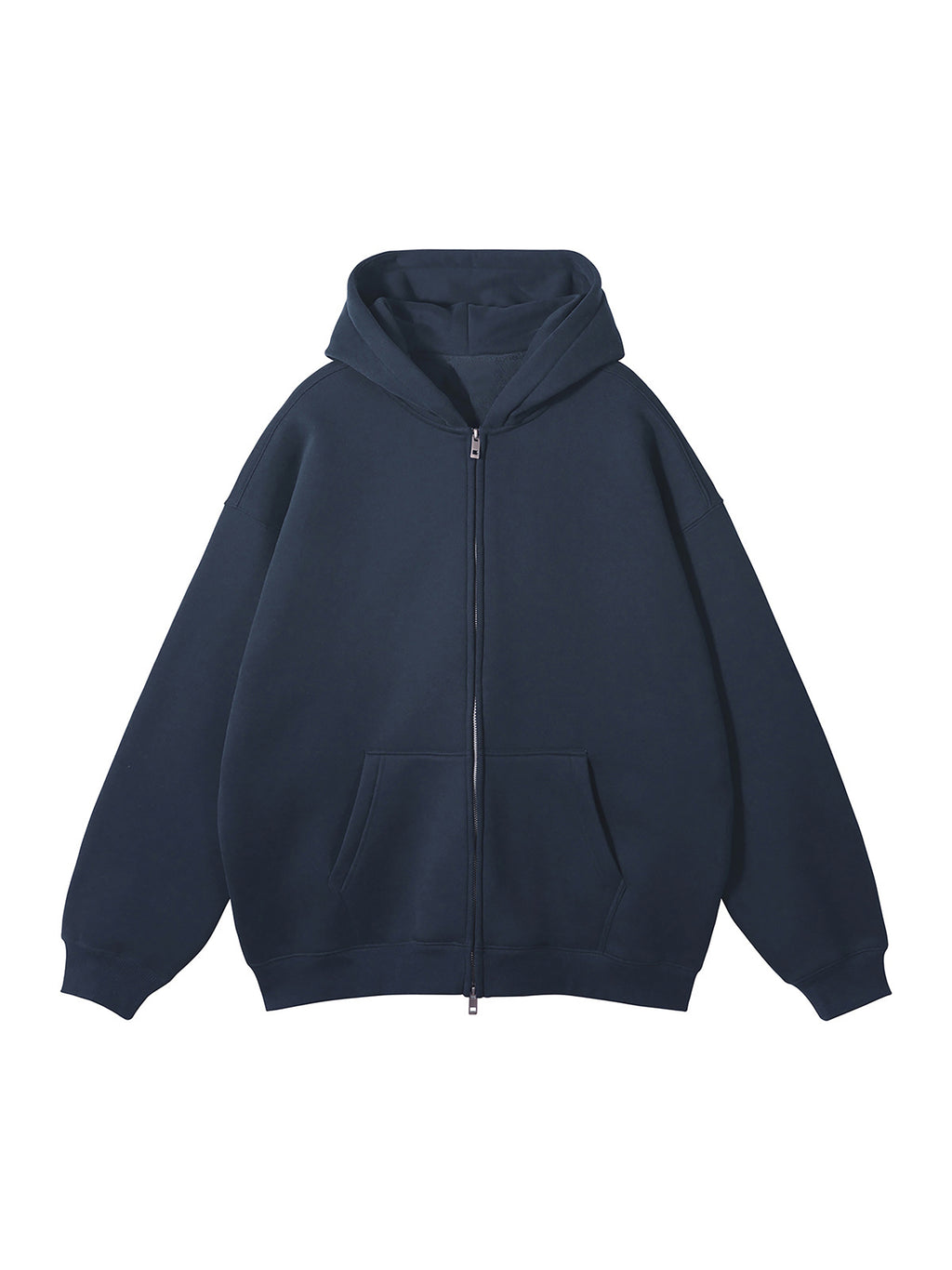 Essential Fleece Zip-Through Hoodie