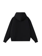 Essential Heavyweight High Neck  Zip-Up Hoodie