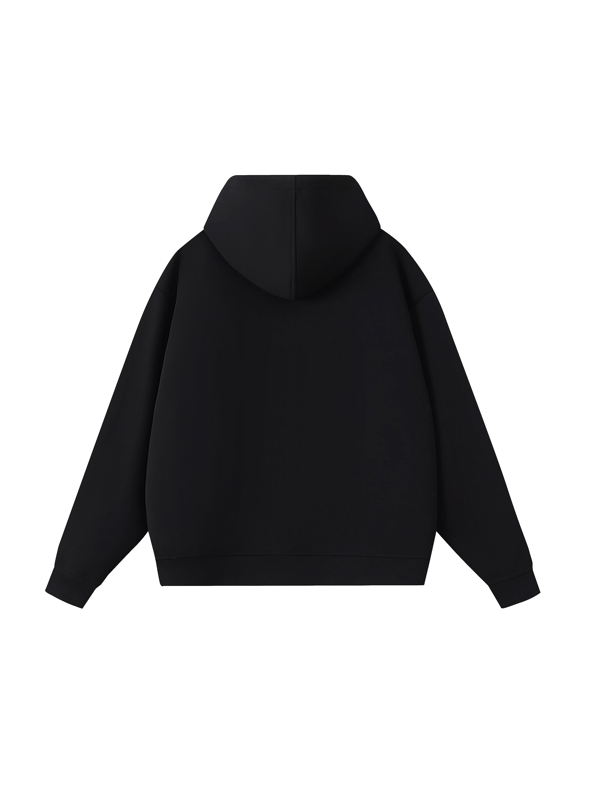 Essential Heavyweight High Neck  Zip-Up Hoodie