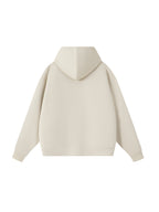 Essential Heavyweight High Neck  Zip-Up Hoodie