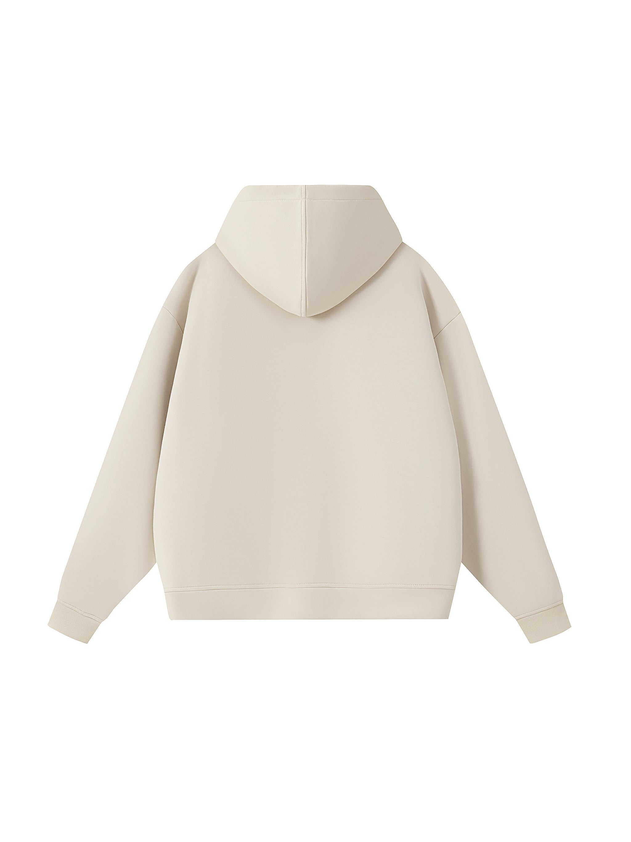 Essential Heavyweight High Neck  Zip-Up Hoodie