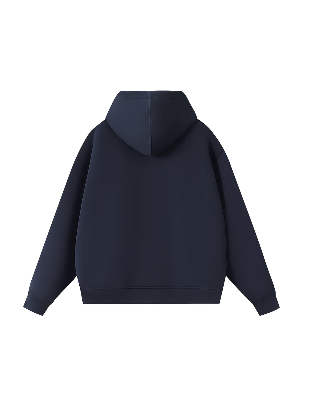 Essential Heavyweight High Neck  Zip-Up Hoodie