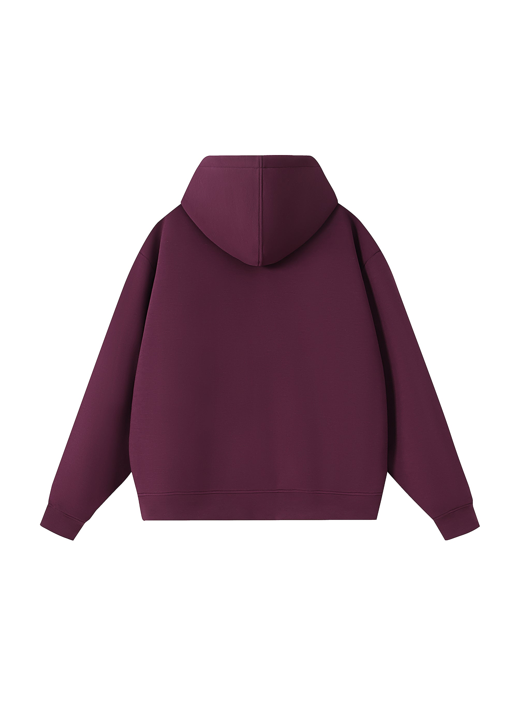 Essential Heavyweight High Neck  Zip-Up Hoodie