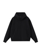Essential Heavyweight High Neck  Zip-Up Hoodie