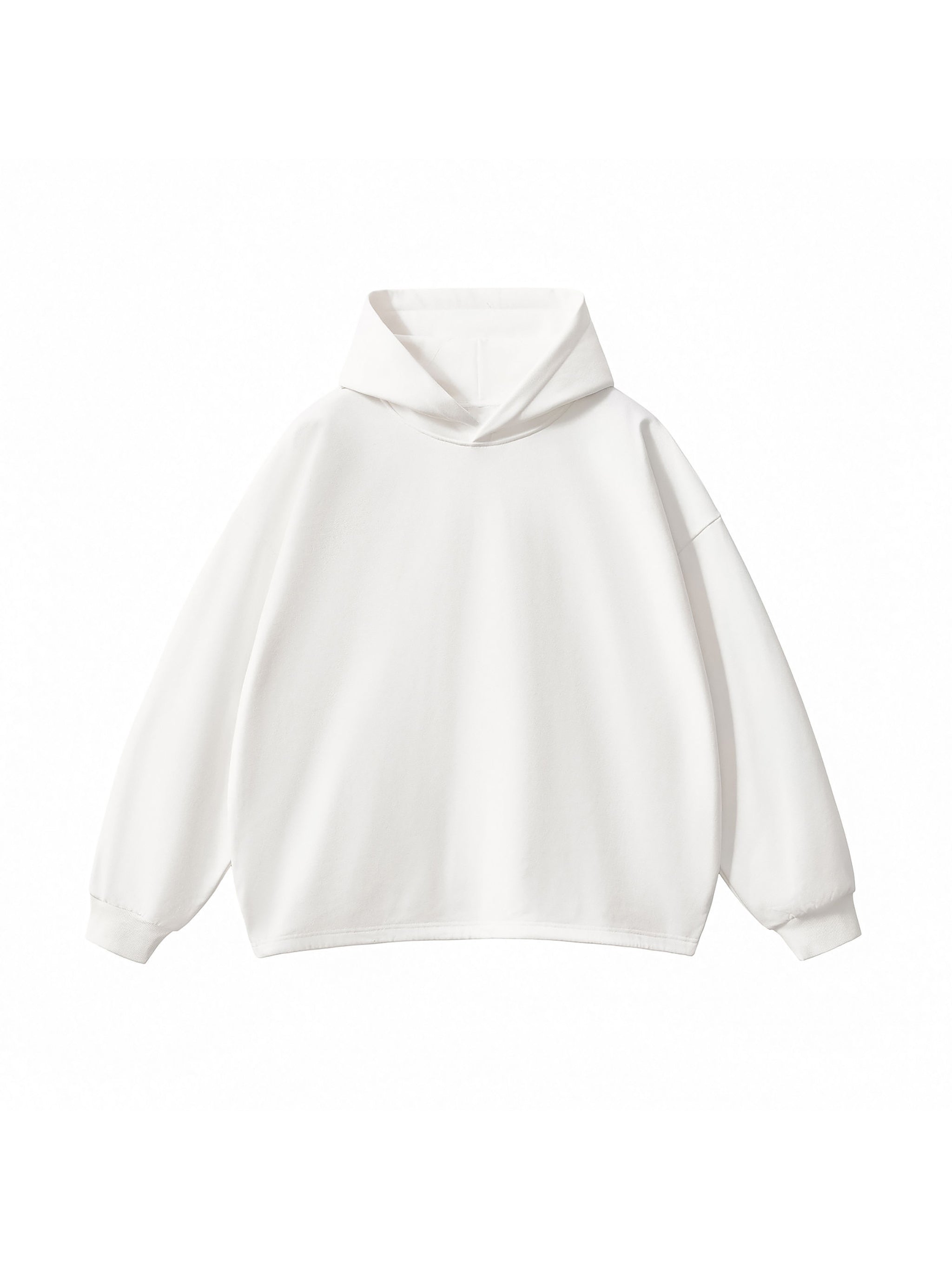 Essential Heavyweight Oversized Drawstring Hem Hoodie