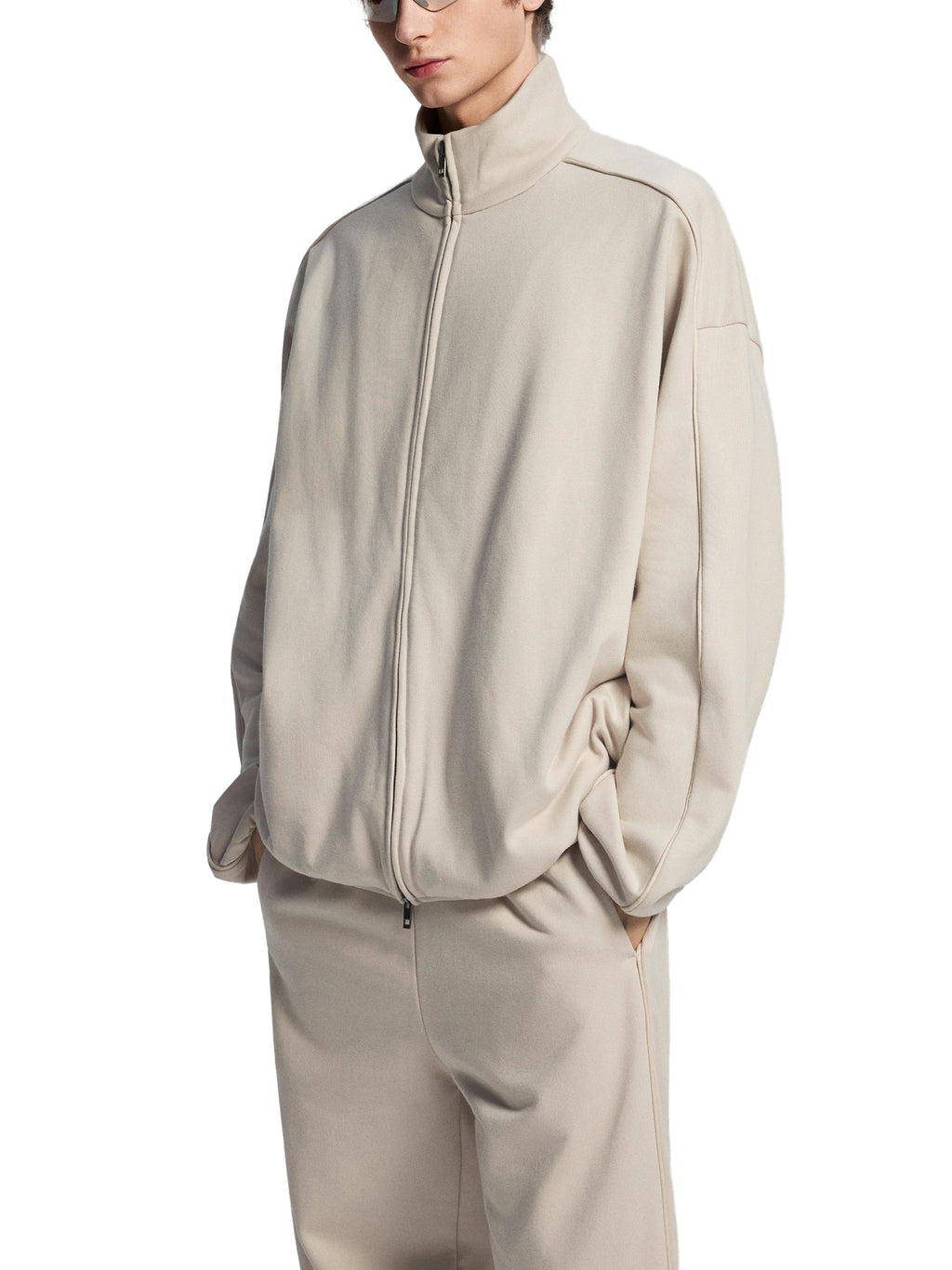 Essential Heavyweight Stand Collar Jacket