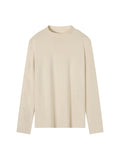Essential Mock Neck Long Sleeve T-Shirt