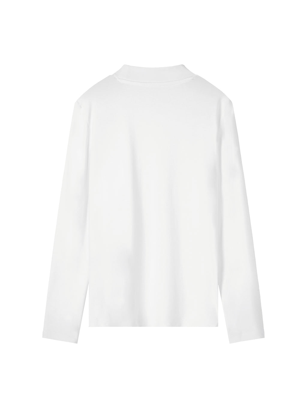 Essential Mock Neck Long Sleeve T-Shirt