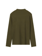 Essential Mock Neck Long Sleeve T-Shirt