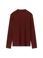 Essential Mock Neck Long Sleeve T-Shirt