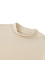 Essential Mock Neck Long Sleeve T-Shirt