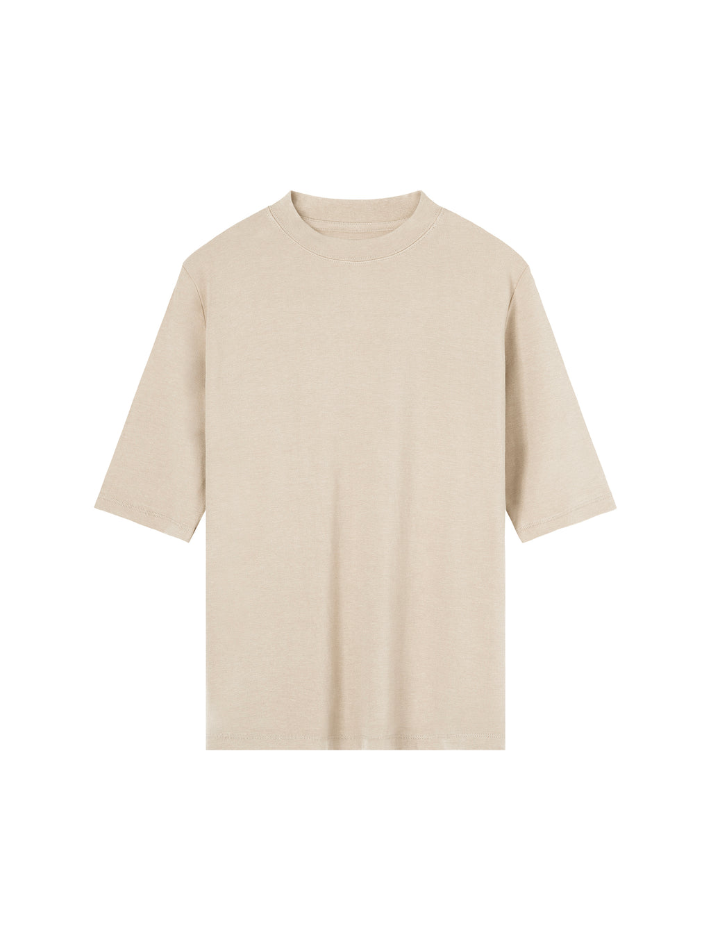 Essential Mock Neck Short Sleeve T-Shirt