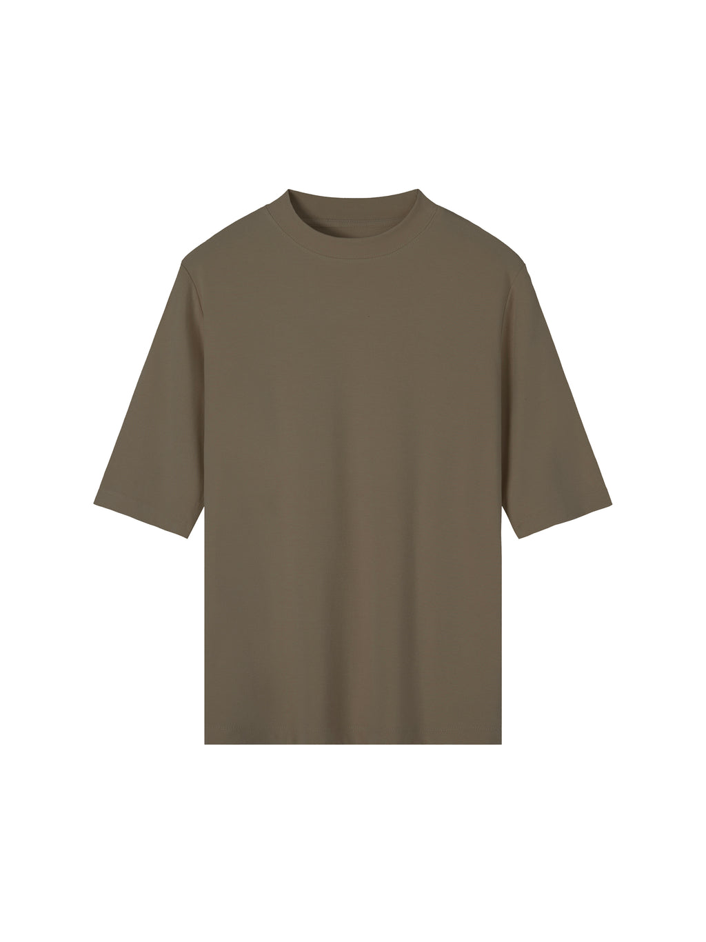 Essential Mock Neck Short Sleeve T-Shirt