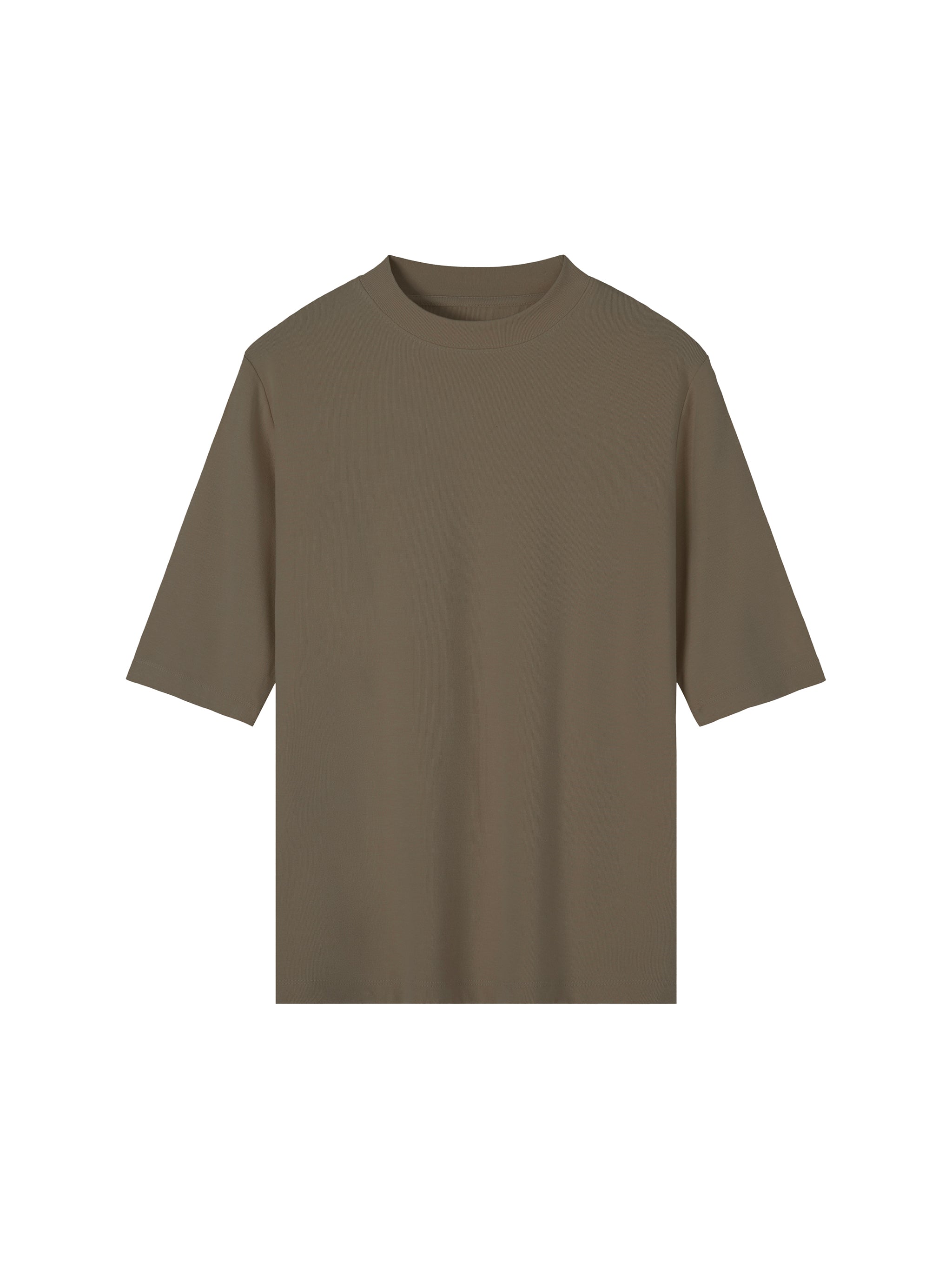 Essential Mock Neck Short Sleeve T-Shirt