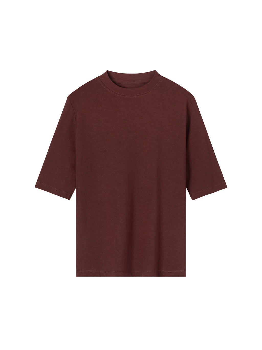Essential Mock Neck Short Sleeve T-Shirt
