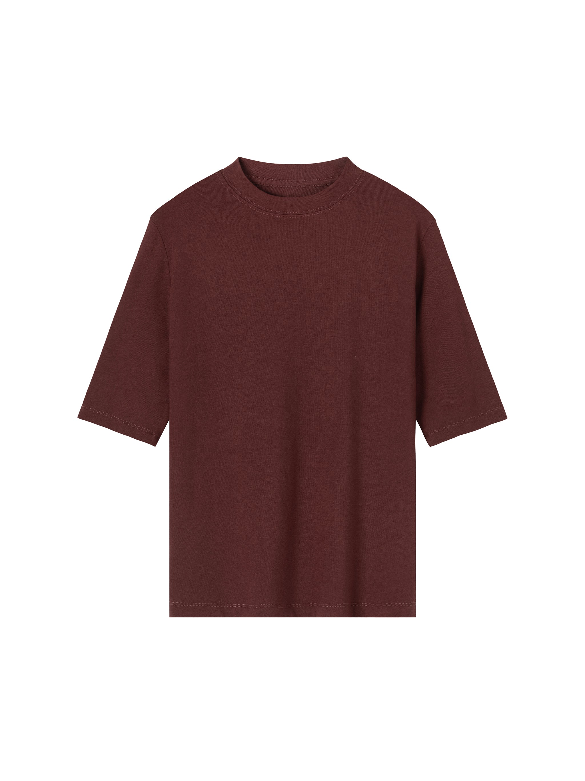Essential Mock Neck Short Sleeve T-Shirt