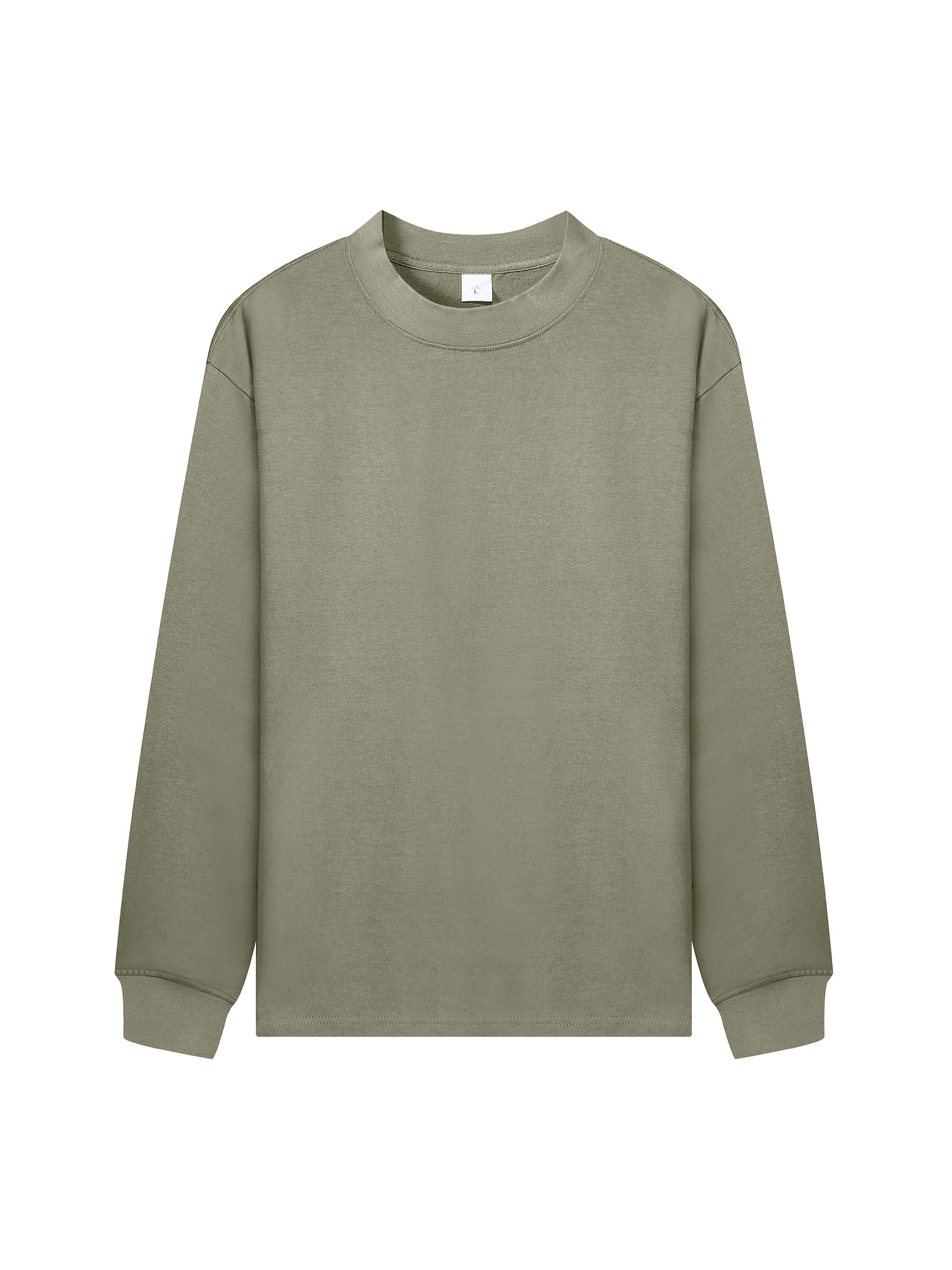 Essential Non-Shrink Mock Neck Sweatshirt