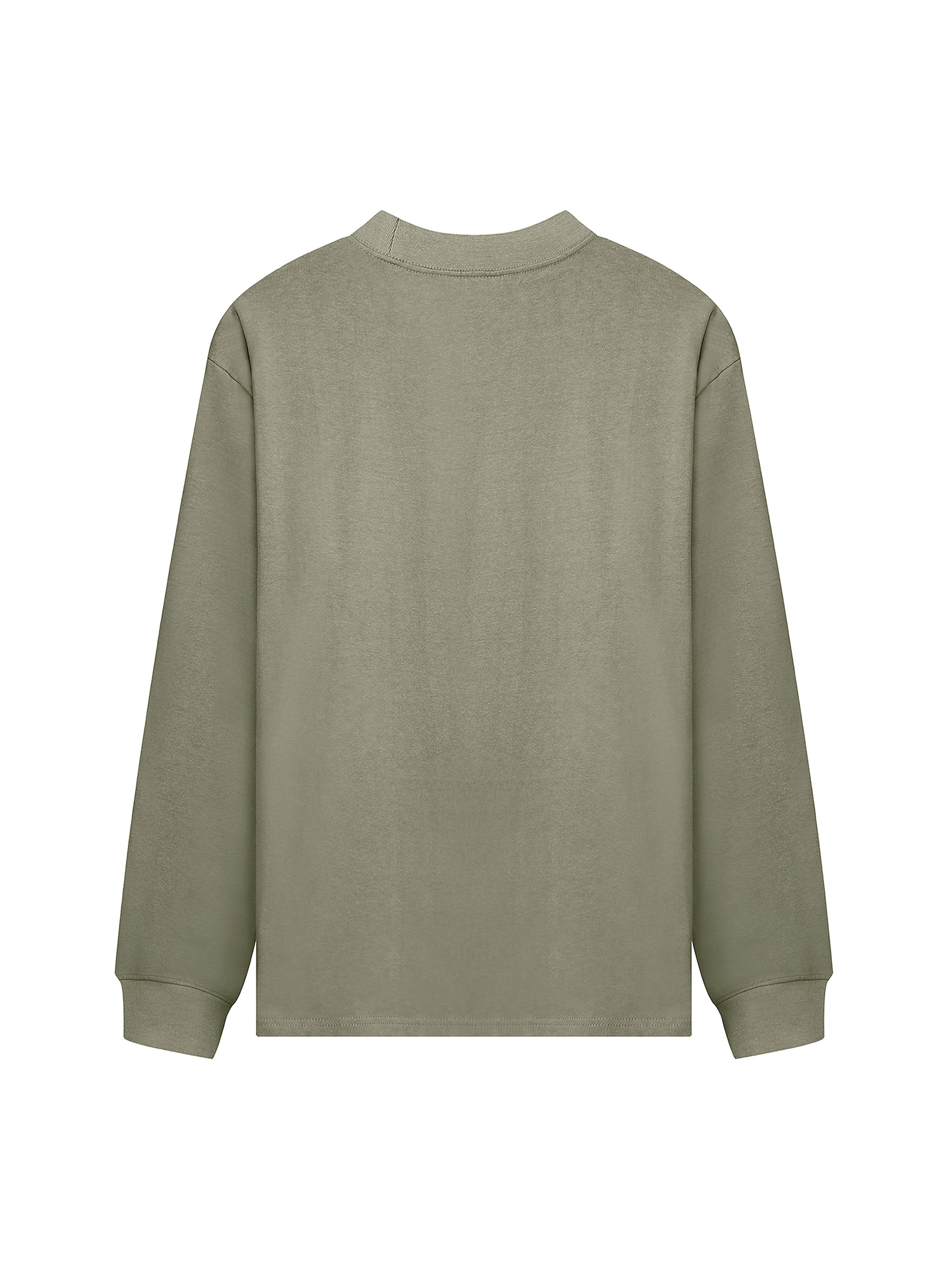 Essential Non-Shrink Mock Neck Sweatshirt
