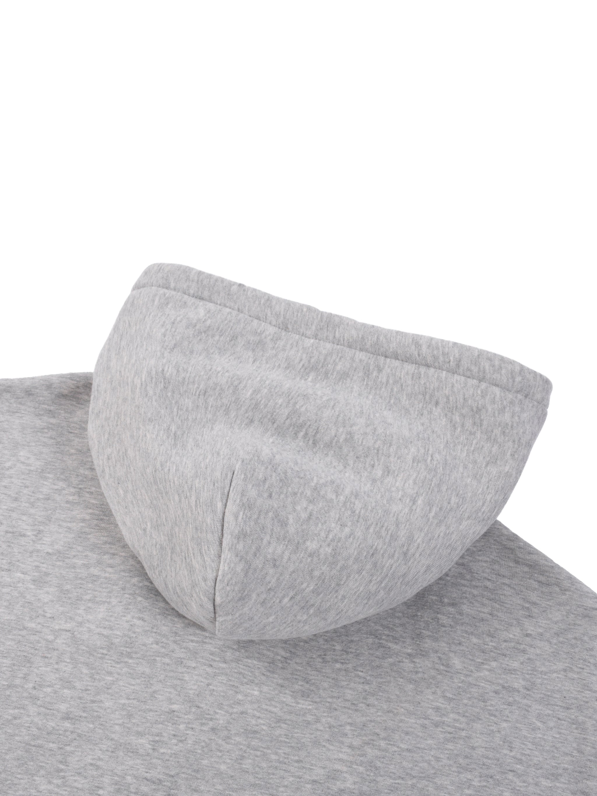 Essential Oversized Boxy Fit Fleece Hoodie