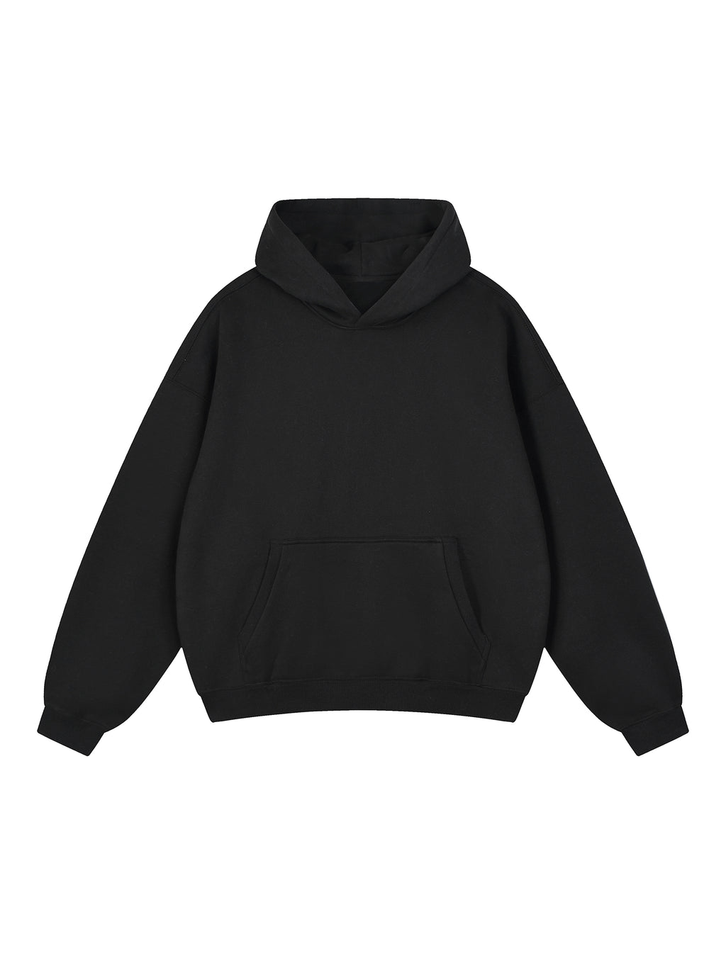 Essential Oversized Boxy Fit Fleece Hoodie
