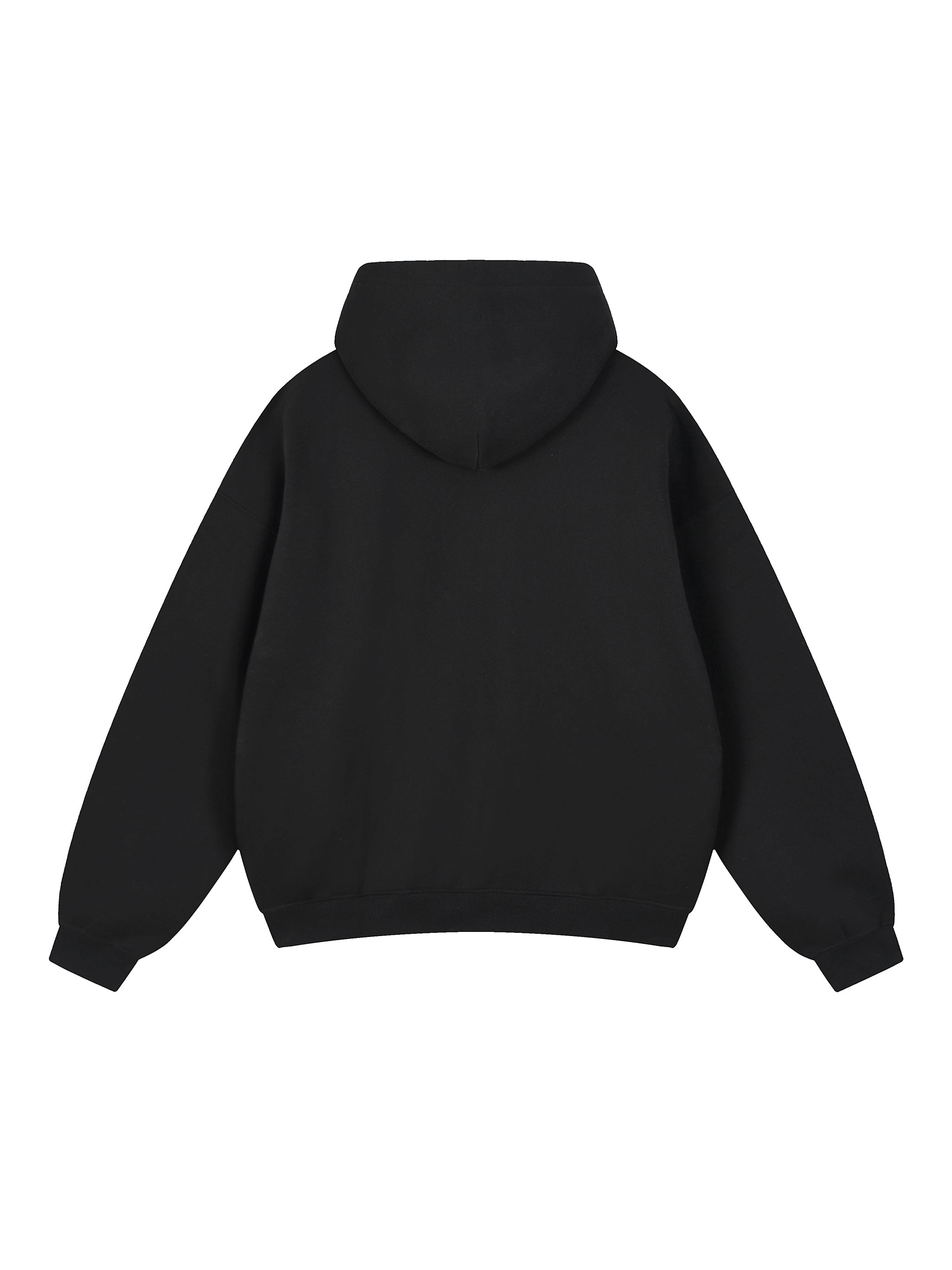 Essential Oversized Boxy Fit Fleece Hoodie