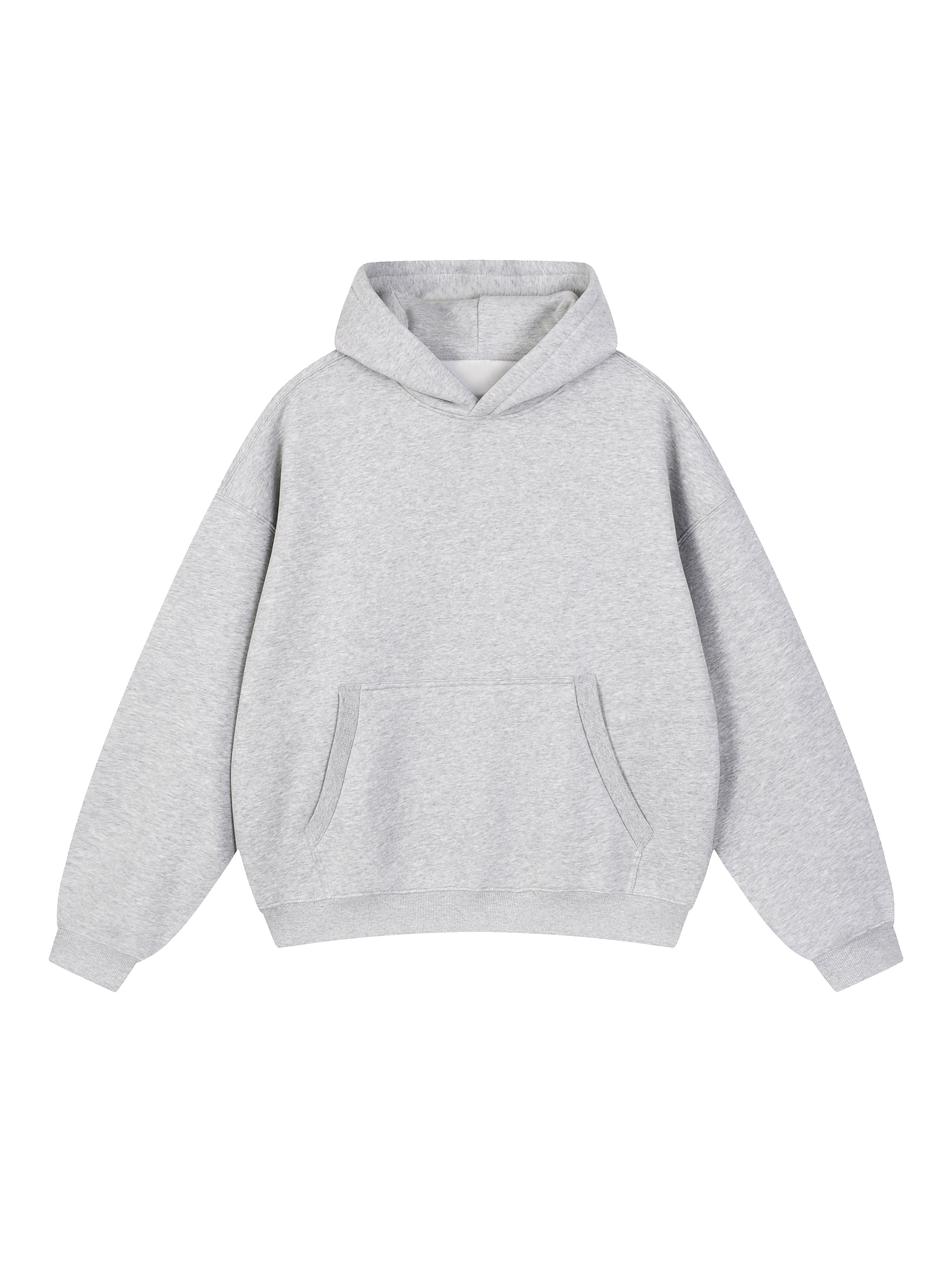 Essential Oversized Boxy Fit Fleece Hoodie