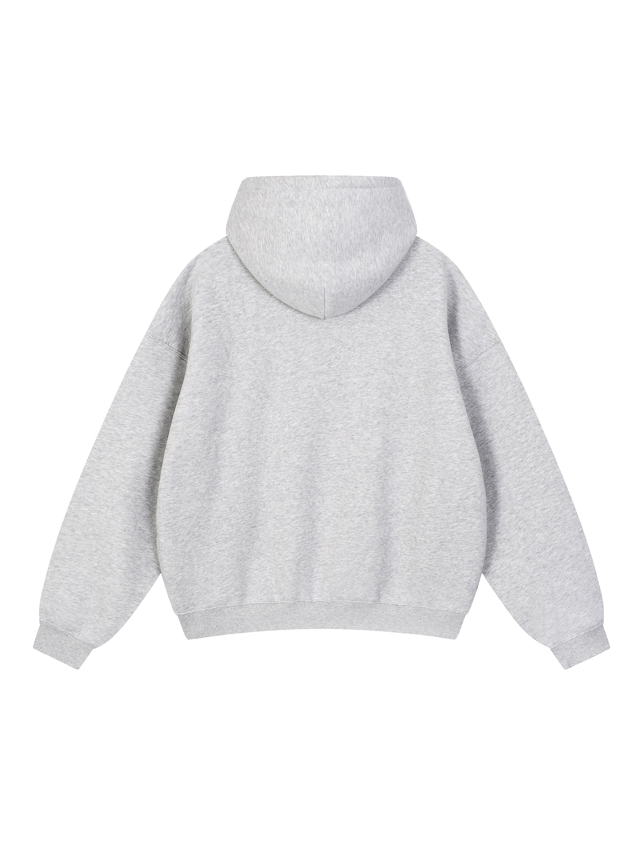 Essential Oversized Boxy Fit Fleece Hoodie